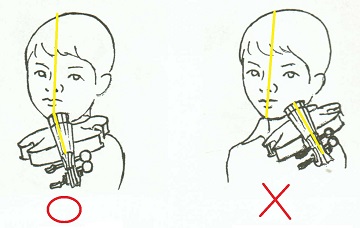 図、栗原バイオリン教本参照